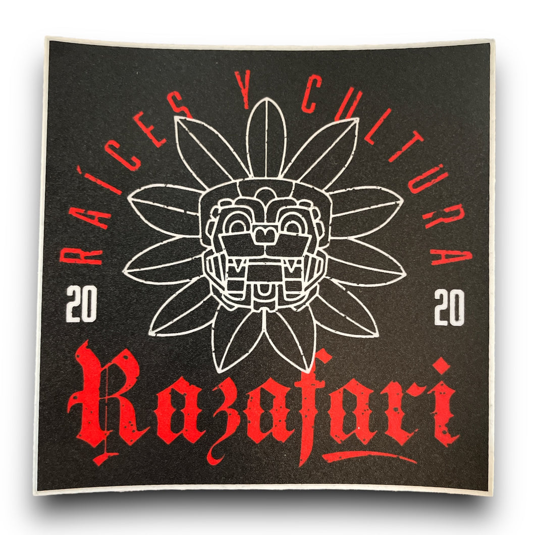 Quetzalcoatl Square Sticker - 4