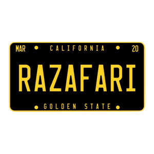 "Golden State" Rectangle Sticker - 4" wide