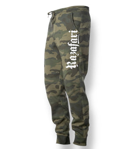 Razafari Joggers - Green Camo