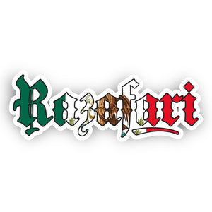 Mexico Razafari Die-cut sticker - 4”